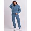 imageANRABESS Women 2 Piece Outfits Sweatsuit Oversized Half Zip Sweatshirt Jogger Sweatpants Tracksuit Lounge Set 2025 ClothesBlue