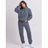 imageANRABESS Women 2 Piece Outfits Sweatsuit Oversized Half Zip Sweatshirt Jogger Sweatpants Tracksuit Lounge Set 2025 ClothesDark Grey