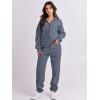 imageANRABESS Women 2 Piece Outfits Sweatsuit Oversized Half Zip Sweatshirt Jogger Sweatpants Tracksuit Lounge Set 2025 ClothesDark Grey