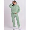 imageANRABESS Women 2 Piece Outfits Sweatsuit Oversized Half Zip Sweatshirt Jogger Sweatpants Tracksuit Lounge Set 2025 ClothesGreen