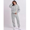 imageANRABESS Women 2 Piece Outfits Sweatsuit Oversized Half Zip Sweatshirt Jogger Sweatpants Tracksuit Lounge Set 2025 ClothesGrey