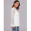 imageANRABESS Womens Long Sleeve Shirts Lace Tops Business Casual Blouses 2025 Fall Fashion OutfitsWhite