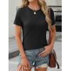 imageANRABESS Womens Summer Tops Workout Shirts Beach Vacation Outfits Business Tshirts Dressy Fashion Spring Clothes 2025Black