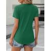 imageANRABESS Womens Summer Tops Workout Shirts Beach Vacation Outfits Business Tshirts Dressy Fashion Spring Clothes 2025Green