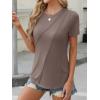 imageANRABESS Womens Summer Tops Workout Shirts Beach Vacation Outfits Business Tshirts Dressy Fashion Spring Clothes 2025Light Brown