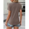 imageANRABESS Womens Summer Tops Workout Shirts Beach Vacation Outfits Business Tshirts Dressy Fashion Spring Clothes 2025Light Brown