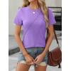 imageANRABESS Womens Summer Tops Workout Shirts Beach Vacation Outfits Business Tshirts Dressy Fashion Spring Clothes 2025Light Purple