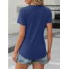 imageANRABESS Womens Summer Tops Workout Shirts Beach Vacation Outfits Business Tshirts Dressy Fashion Spring Clothes 2025Navy Blue