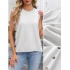imageANRABESS Womens Sweater Vest Summer Sleeveless Crewneck Ribbed Knit Side Button Loose Pullover Tank Tops 2025 Fall OutfitsWhite