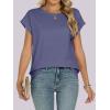 imageANRABESS Womens Tops Summer Cap Sleeve Basic Tee Shirts 2025 Trendy Loose Fit Casual Dressy Business Work Tshirts ClothesBlue Purple