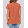 imageANRABESS Womens Tops Summer Cap Sleeve Basic Tee Shirts 2025 Trendy Loose Fit Casual Dressy Business Work Tshirts ClothesOrange