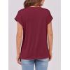 imageANRABESS Womens Tops Summer Cap Sleeve Basic Tee Shirts 2025 Trendy Loose Fit Casual Dressy Business Work Tshirts ClothesWine Red