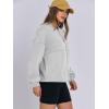 imageANRABESS Womens Zip up Oversized Sweatshirts Fleece jacket Coat Long Sleeve Casual Hoodie 2025 Fall Teen Girl Top ClothesGrey