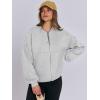 imageANRABESS Womens Zip up Oversized Sweatshirts Fleece jacket Coat Long Sleeve Casual Hoodie 2025 Fall Teen Girl Top ClothesGrey