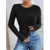 imageANRABESS Long Sleeve Shirts for Women Ribbed Knit Tshirt Slim Fit Crewneck Basic Tee Top 2025 Fall Casual Work Trendy ClothesBlack