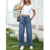 imageANRABESS Women Barrel Jeans High Waisted Wide Leg Drawstring Denim Pants Y2K Baggy Loose Fit Trouser Jeans with PocketsMidium Blue