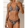 imageANRABESS Womens Triangle Bikini Sets Sexy Halter String Two Piece Swimsuits Tie Lace Trim Bathing Suit Trendy Beach SwimwearLeopard Print