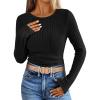 imageANRABESS Long Sleeve Shirts for Women Ribbed Knit Tshirt Slim Fit Crewneck Basic Tee Top 2025 Fall Casual Work Trendy ClothesBlack
