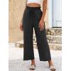 imageANRABESS Women 2025 Summer Casual Flowy Loose High Waist Boho Wide Leg Cropped Palazzo Lounge Beach Vacation Pants TrousersBlack