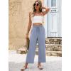 imageANRABESS Women 2025 Summer Casual Flowy Loose High Waist Boho Wide Leg Cropped Palazzo Lounge Beach Vacation Pants TrousersBlue