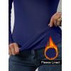 imageANRABESS Long Sleeve Henley Shirts for Women Thermal Fleece Tops Knit Fitted Basic TShirts 2025 Fall Winter Warm UndershirtsNavy Blue