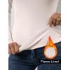 imageANRABESS Long Sleeve Henley Shirts for Women Thermal Fleece Tops Knit Fitted Basic TShirts 2025 Fall Winter Warm UndershirtsParchment
