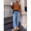 imageANRABESS Sweaters for Women Oversized Cable Knit Fall Long Sleeve Crewneck Casual Pullover Sweater Tops 2025 Winter OutfitsRust Orange