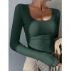 imageANRABESS Women Long Sleeve Thermal Top Scoop Neck Slim Fit Fleece Shirts Basic Tee Casual 2025 Fall Winter Warm UndershirtsDeep Green
