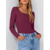 imageANRABESS Women Long Sleeve Thermal Top Scoop Neck Slim Fit Fleece Shirts Basic Tee Casual 2025 Fall Winter Warm UndershirtsWine Red