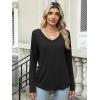 imageANRABESS Womens Long Sleeve Shirts Casual V Neck Basic Tee Tshirts Loose Fit Curved Hem Tunic Top 2025 Fall OutfitsBlack