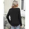 imageANRABESS Womens Long Sleeve Shirts Casual V Neck Basic Tee Tshirts Loose Fit Curved Hem Tunic Top 2025 Fall OutfitsBlack