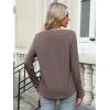 imageANRABESS Womens Long Sleeve Shirts Casual V Neck Basic Tee Tshirts Loose Fit Curved Hem Tunic Top 2025 Fall OutfitsBrown