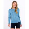imageANRABESS Womens Long Sleeve Workout Quick Dry Fitted Yoga Gym Athletic ShirtsBlue