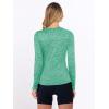 imageANRABESS Womens Long Sleeve Workout Quick Dry Fitted Yoga Gym Athletic ShirtsGreen