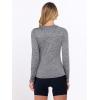 imageANRABESS Womens Long Sleeve Workout Quick Dry Fitted Yoga Gym Athletic ShirtsGrey