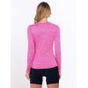 imageANRABESS Womens Long Sleeve Workout Quick Dry Fitted Yoga Gym Athletic ShirtsHot Pink