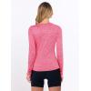 imageANRABESS Womens Long Sleeve Workout Quick Dry Fitted Yoga Gym Athletic ShirtsRed