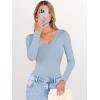 imageANRABESS Long Sleeve Shirts for Women V Neck Basic Tees Top Casual Going Out Tshirt Workout Outfits 2025 Fall Fashion ClothesLight Blue