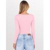 imageANRABESS Long Sleeve Shirts for Women V Neck Basic Tees Top Casual Going Out Tshirt Workout Outfits 2025 Fall Fashion ClothesLight Pink