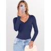 imageANRABESS Long Sleeve Shirts for Women V Neck Basic Tees Top Casual Going Out Tshirt Workout Outfits 2025 Fall Fashion ClothesNavy Blue