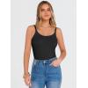 imageANRABESS Tank Top for Womens Summer 2026 Scoop Neck Sleeveless Ribbed Knit Workout Basic Tees Slim Fitted Cami ShirtsBlack