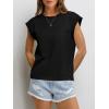 imageANRABESS Women Cap Sleeve Tops 2025 Trendy Summer Loose Fit Cute Basic T Shirts Business Dressy Casual Outfits ClothesBlack