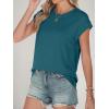 imageANRABESS Women Cap Sleeve Tops 2025 Trendy Summer Loose Fit Cute Basic T Shirts Business Dressy Casual Outfits ClothesBlue Green