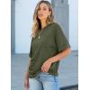 imageANRABESS Women Oversized T Shirts Short Sleeve Summer Casual Loose Top Basic Tee with PocketArmy Green