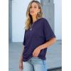 imageANRABESS Women Oversized T Shirts Short Sleeve Summer Casual Loose Top Basic Tee with PocketNavy Blue