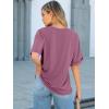 imageANRABESS Women Oversized T Shirts Short Sleeve Summer Casual Loose Top Basic Tee with PocketPurple