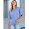 imageANRABESS Women Oversized T Shirts Short Sleeve Summer Casual Loose Top Basic Tee with PocketSky Blue