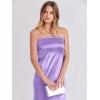 imageANRABESS Women Wedding Guest Maxi Dress Strapless Satin Tube Bodycon Backless Cocktail Formal Dresses 2025 FallPurple