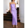 imageANRABESS Women Wedding Guest Maxi Dress Strapless Satin Tube Bodycon Backless Cocktail Formal Dresses 2025 FallPurple