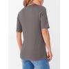 imageANRABESS Womens Half Sleeve Tops Crewneck Shirts Basic Fit Tee Trendy 2026 Spring Summer Business Casual TShirtsGray Taupe